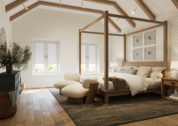 Honeycomb (Blackout), Cotton White - Perfect Fit Blind - Image 7